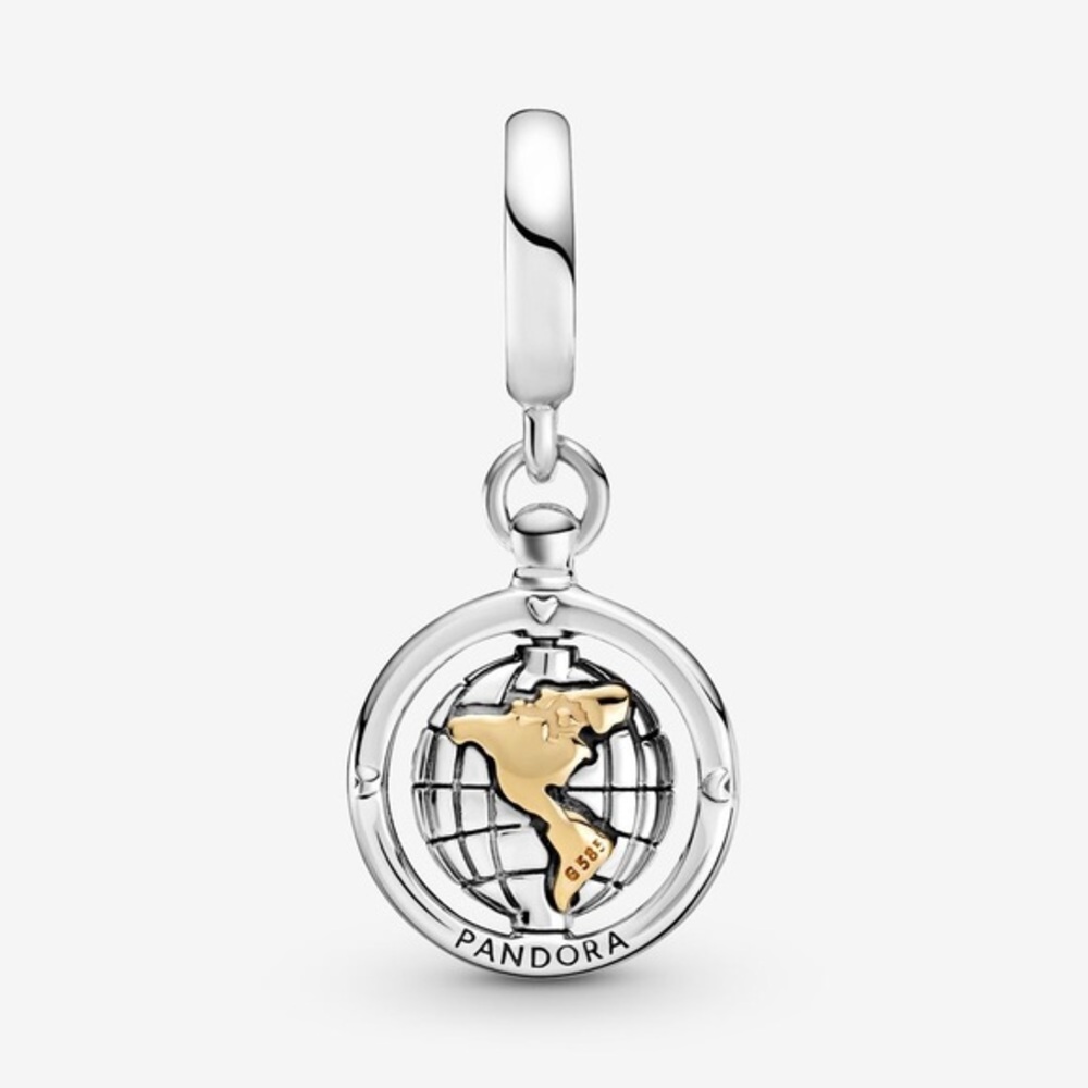 PANDORA Spinning World Dangle Charm - FINAL SALE